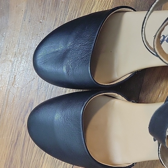 Free People Andorra Black Western Clog-Size 37 - Picture 15 of 16